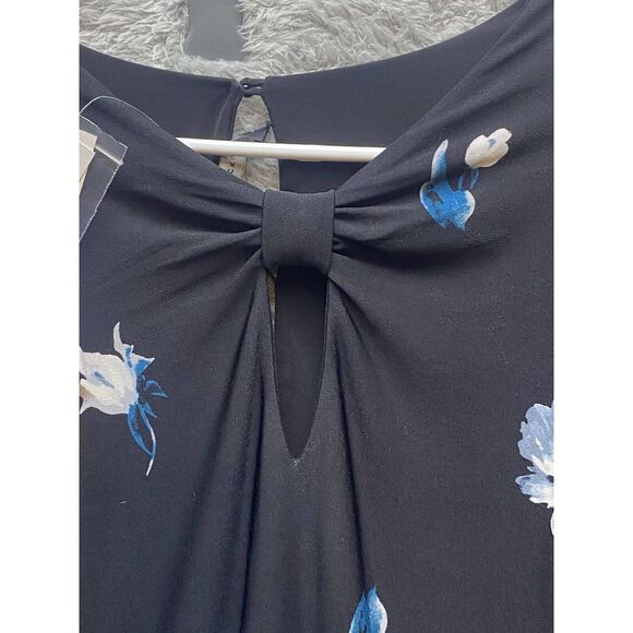 White House Black Market Dress Women Medium AOP Flower Boho Sheath MSRP $110 NWT - Picture 6 of 13